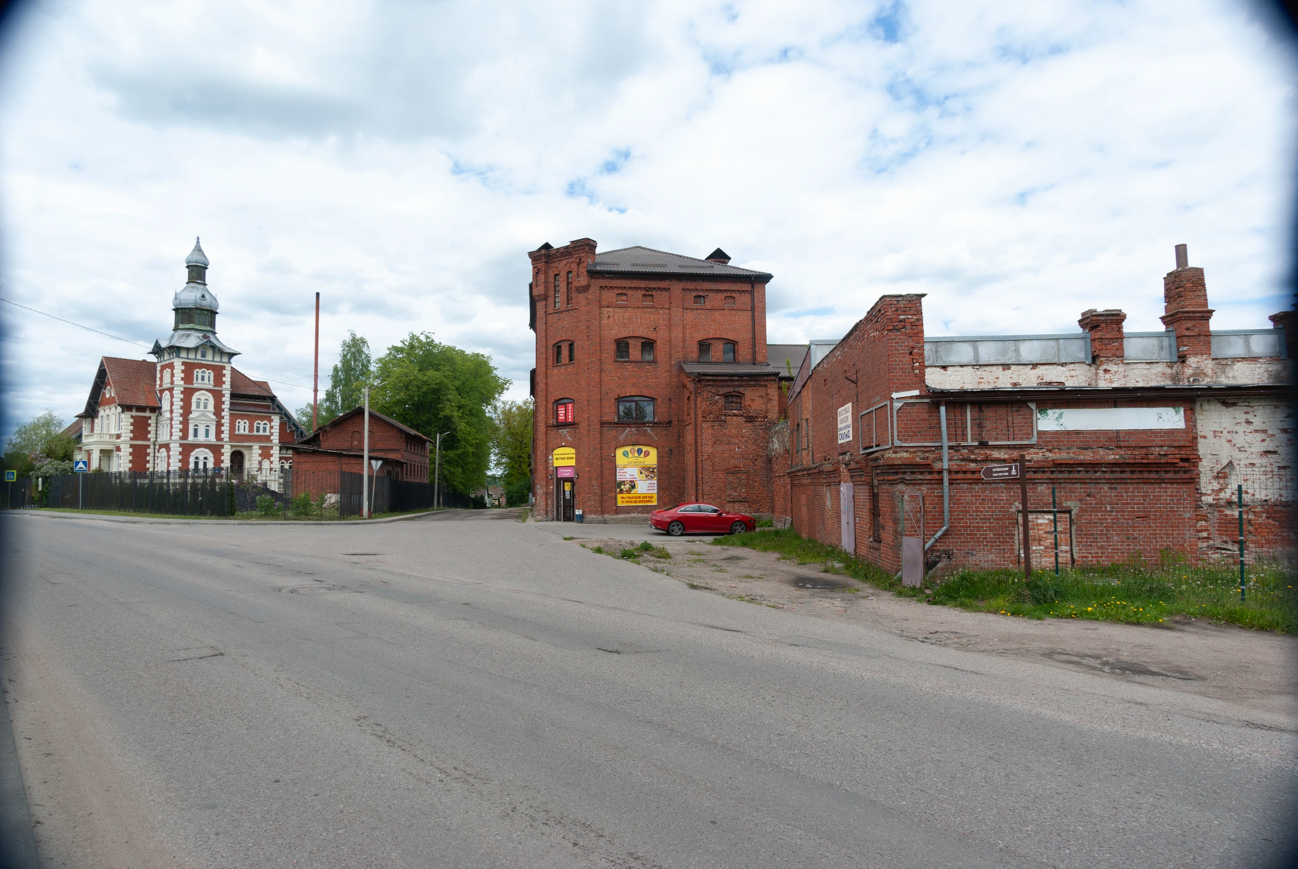Улица Дачная в Черняховске. Artyom Svetlov. CC BY 4.0