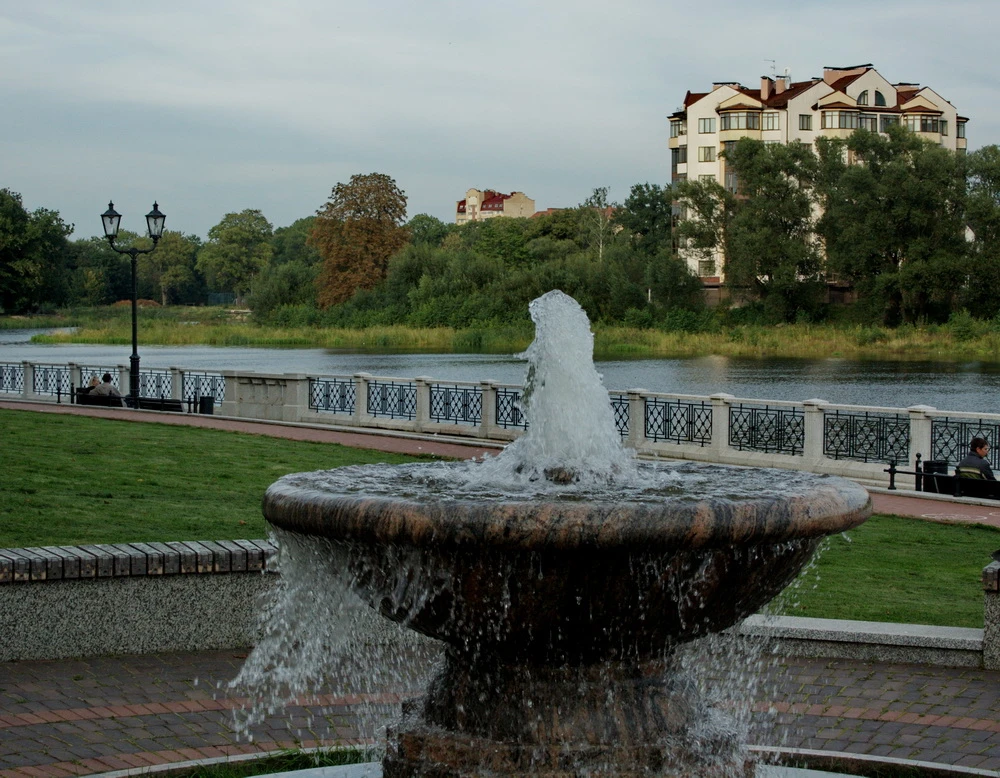 Фонтан на Верхнем озере. Valdis Pilskalns. CC BY 4.0